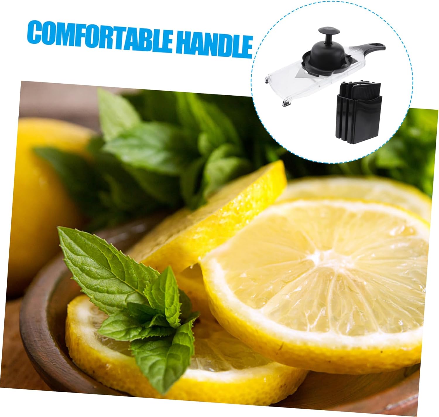 Effortless Lemon Slicer - Fruit Vegetable Chopper