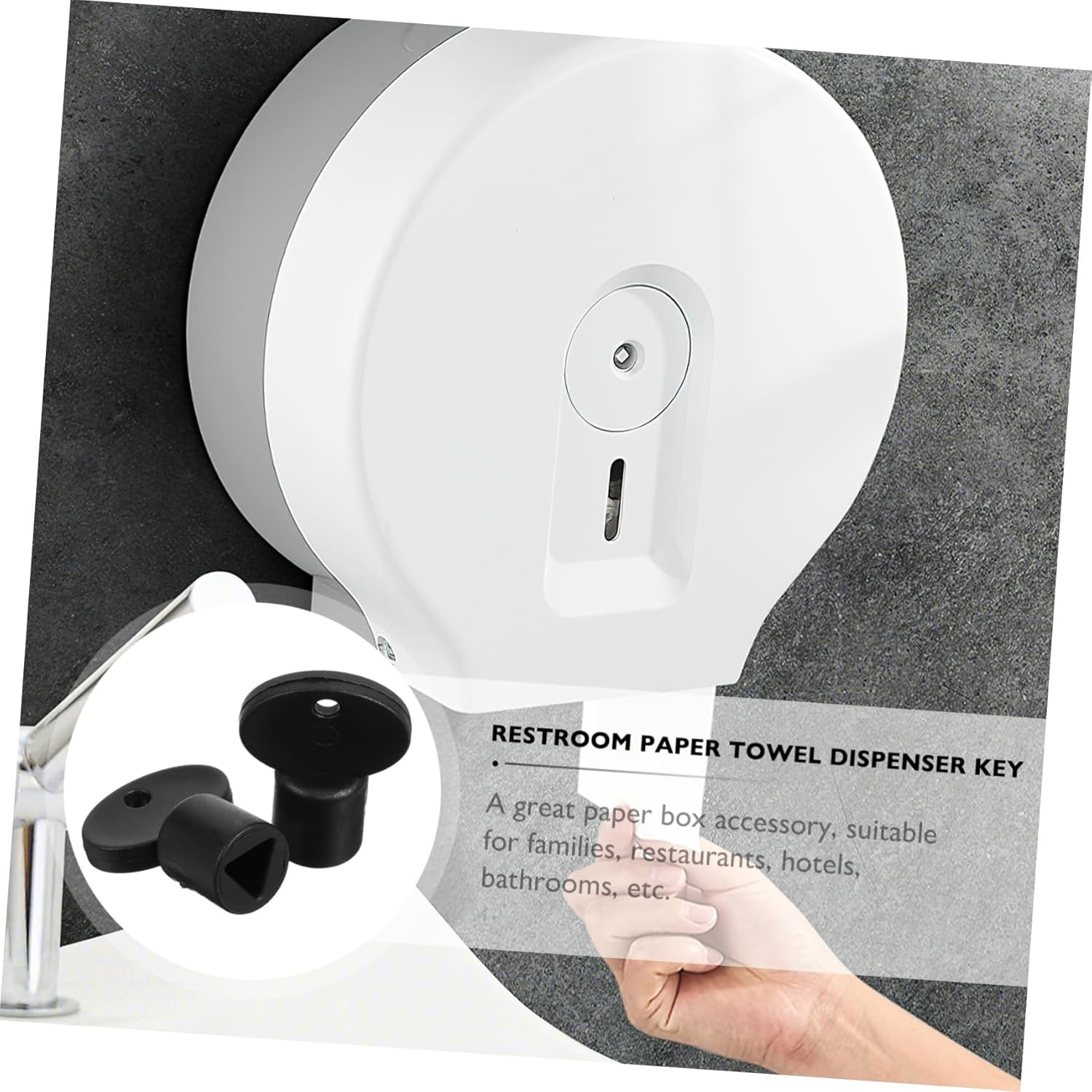 Commercial Toilet Paper Dispenser Key Replacement Sturdy Stylish Quick Access