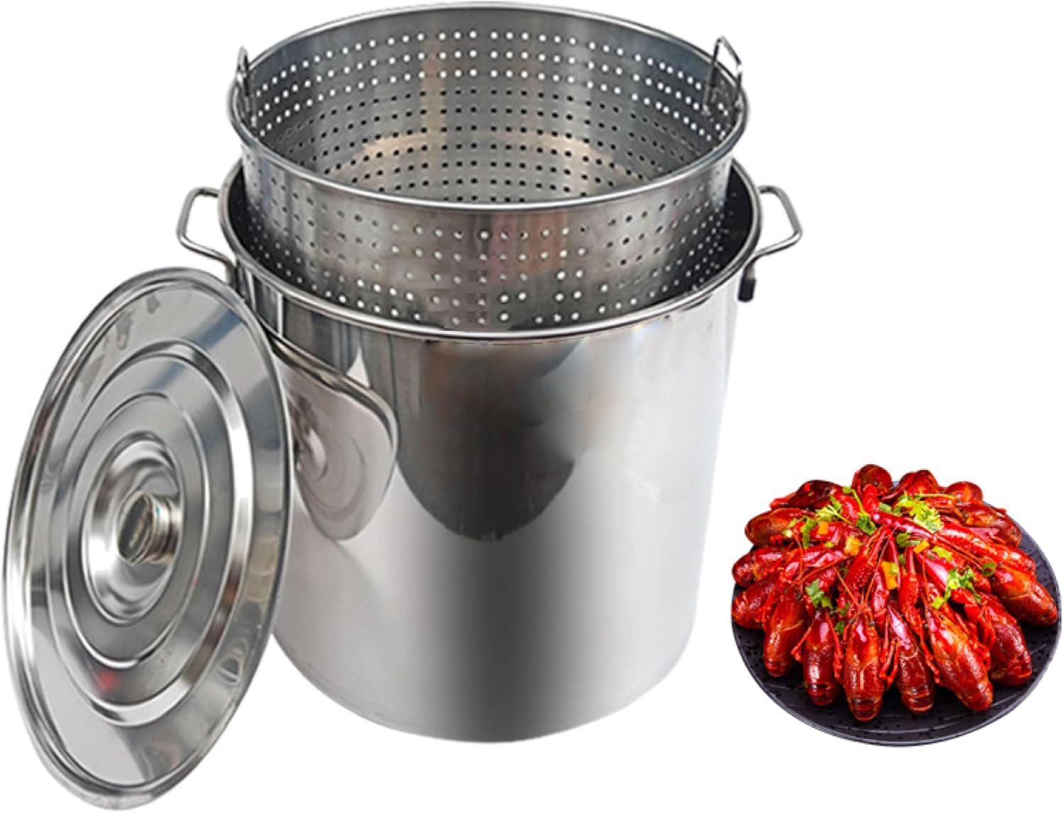 Versatile Commercial Stockpot for Seafood Cooking