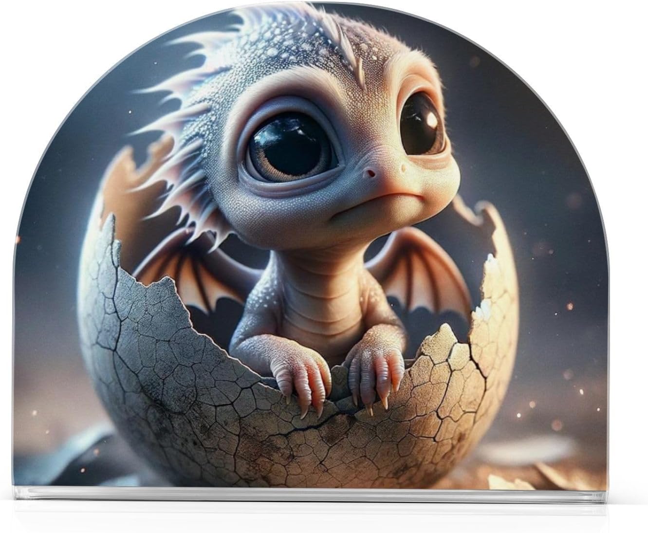 ALAZA Cute Baby Dragon Napkin Holder
