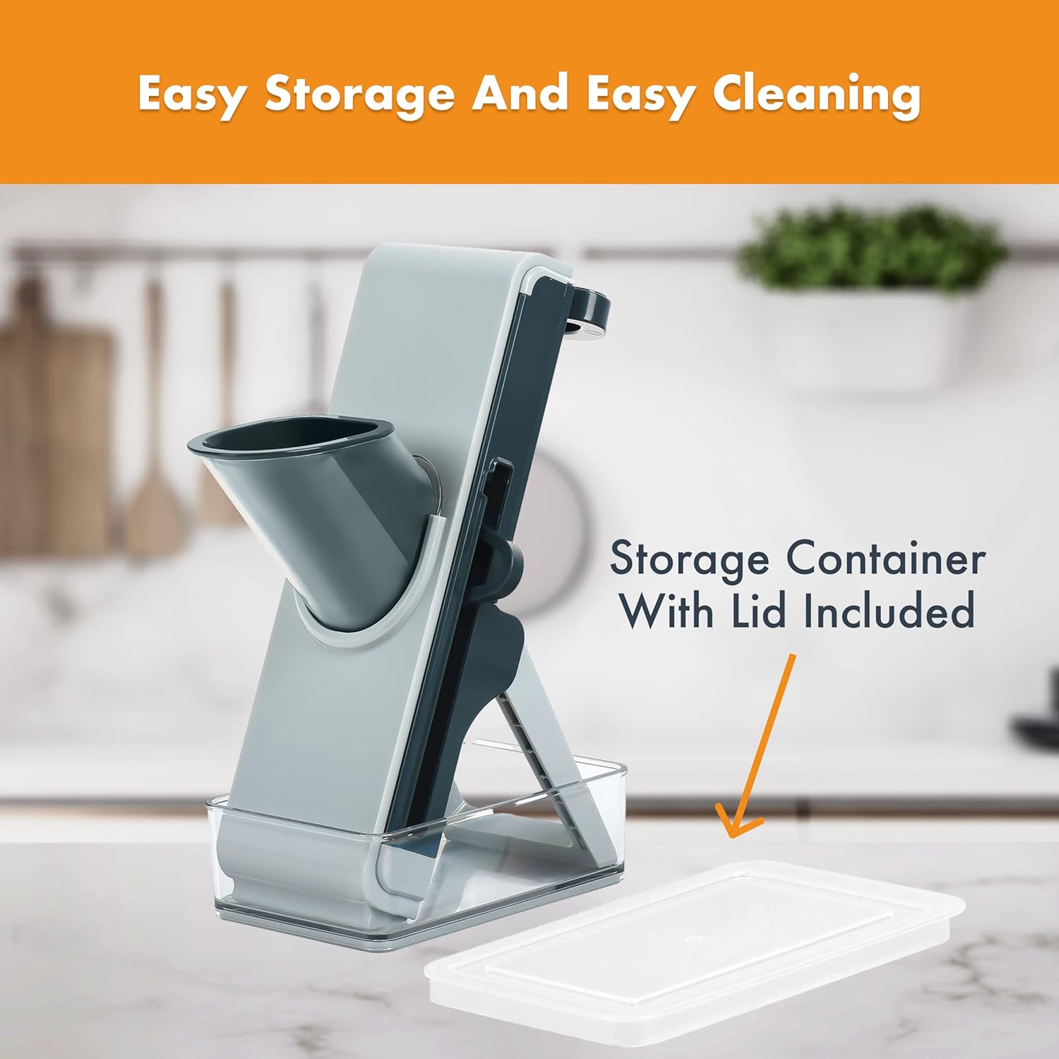 Homarden Mandoline Slicer - Effortless vegetable cutting