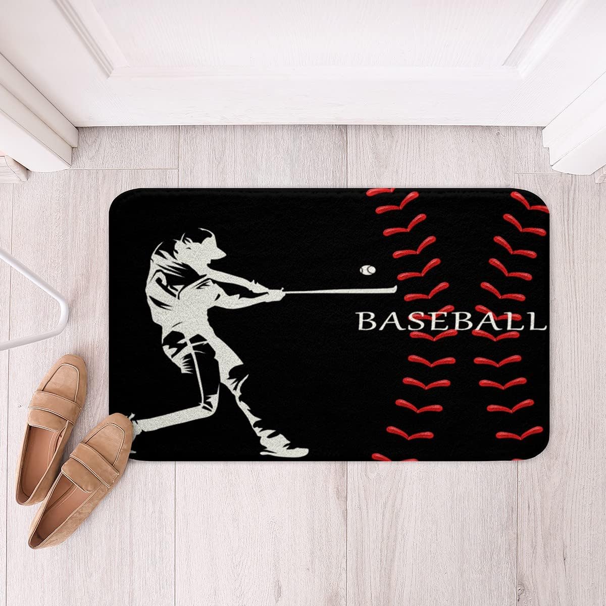Feelyou Baseball Bath Mat 16x24 Inch
