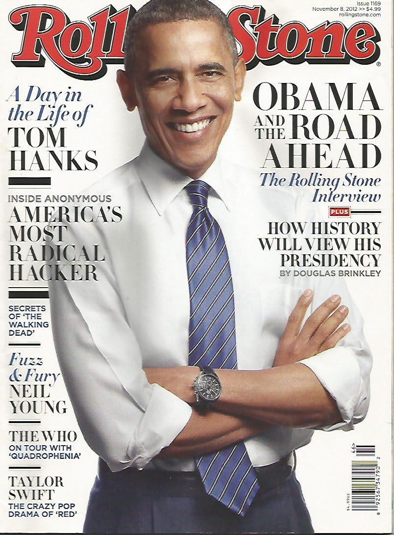 Barack Obama Rolling Stone Magazine 2012 November 8