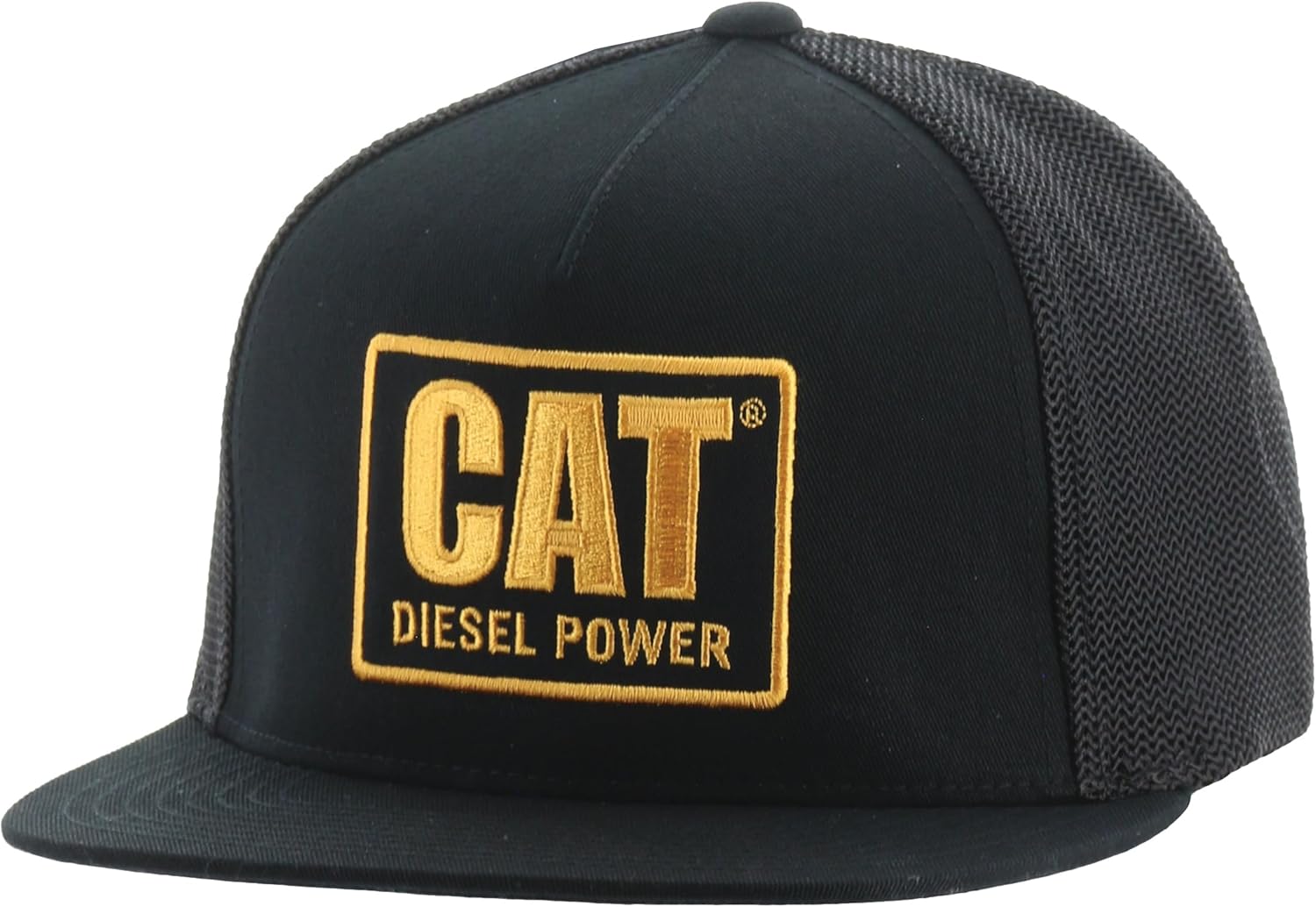 Caterpillar Mens Diesel Power Flat Bill Cap