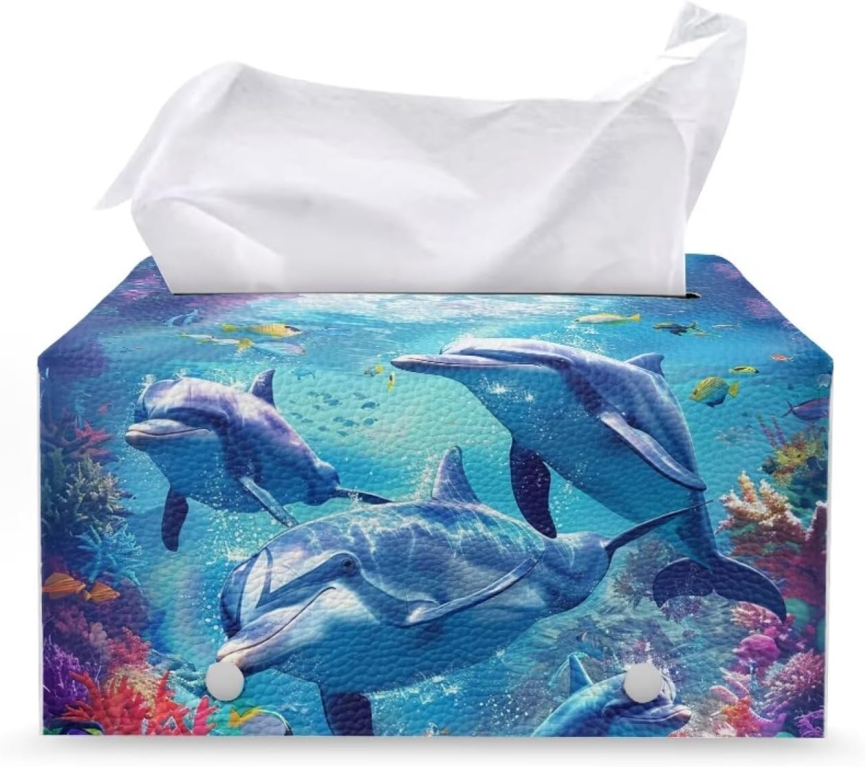 Dolphin Tissue Box Covers