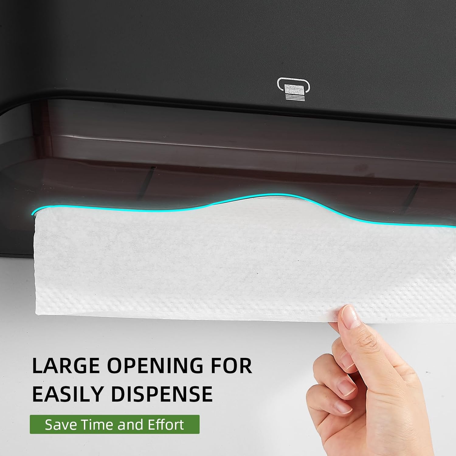 Modundry Wall-Mounted Paper Towel Dispensers with Smart Lock Adhesive No Drilling