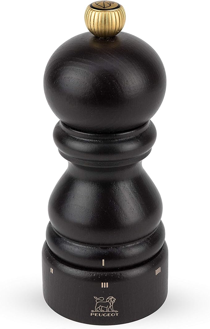 Peugeot - Paris u'Select Manual Pepper Mill - Adjustable Grinder - Beechwood, Chocolate