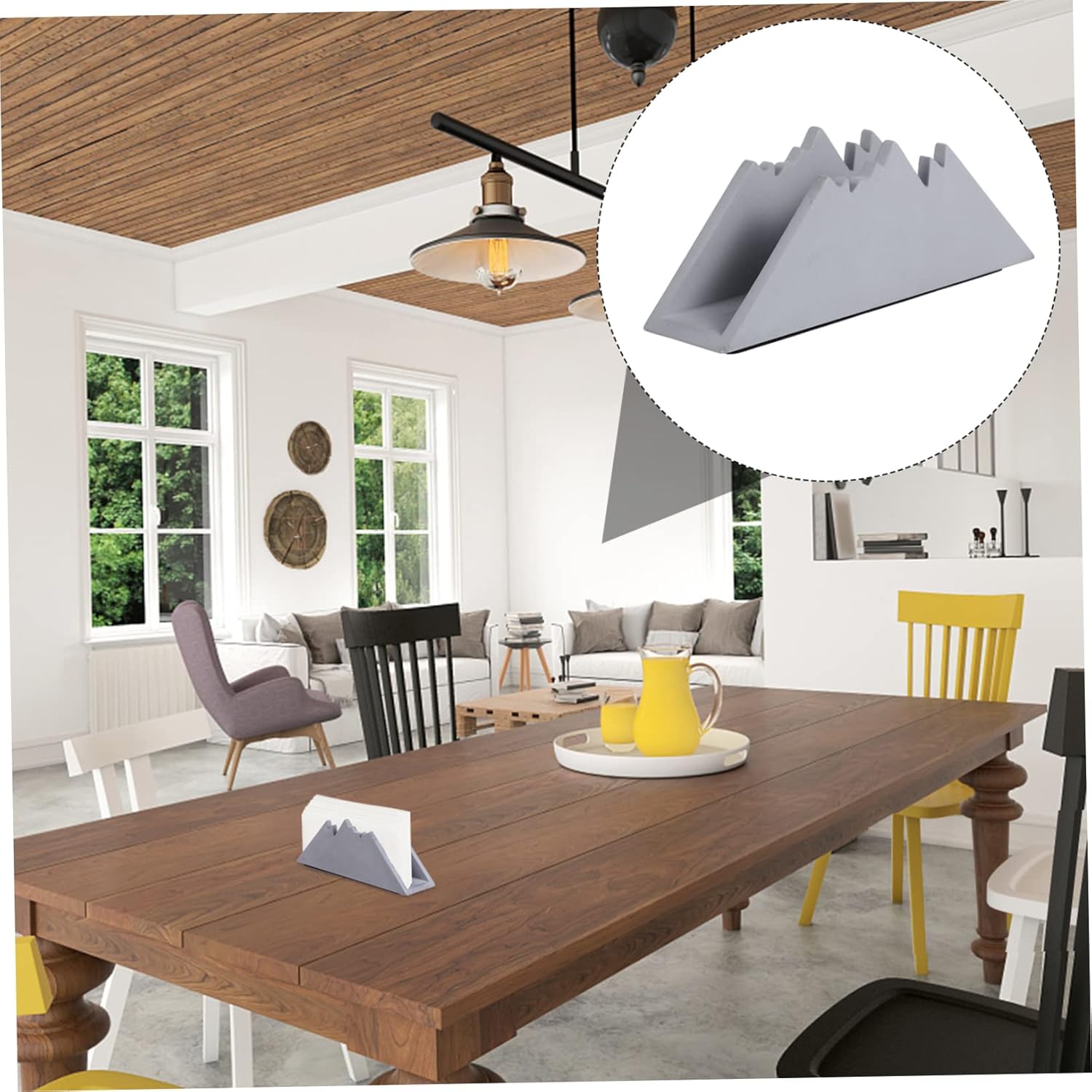 Elegant Snow Mountain Napkin Holder