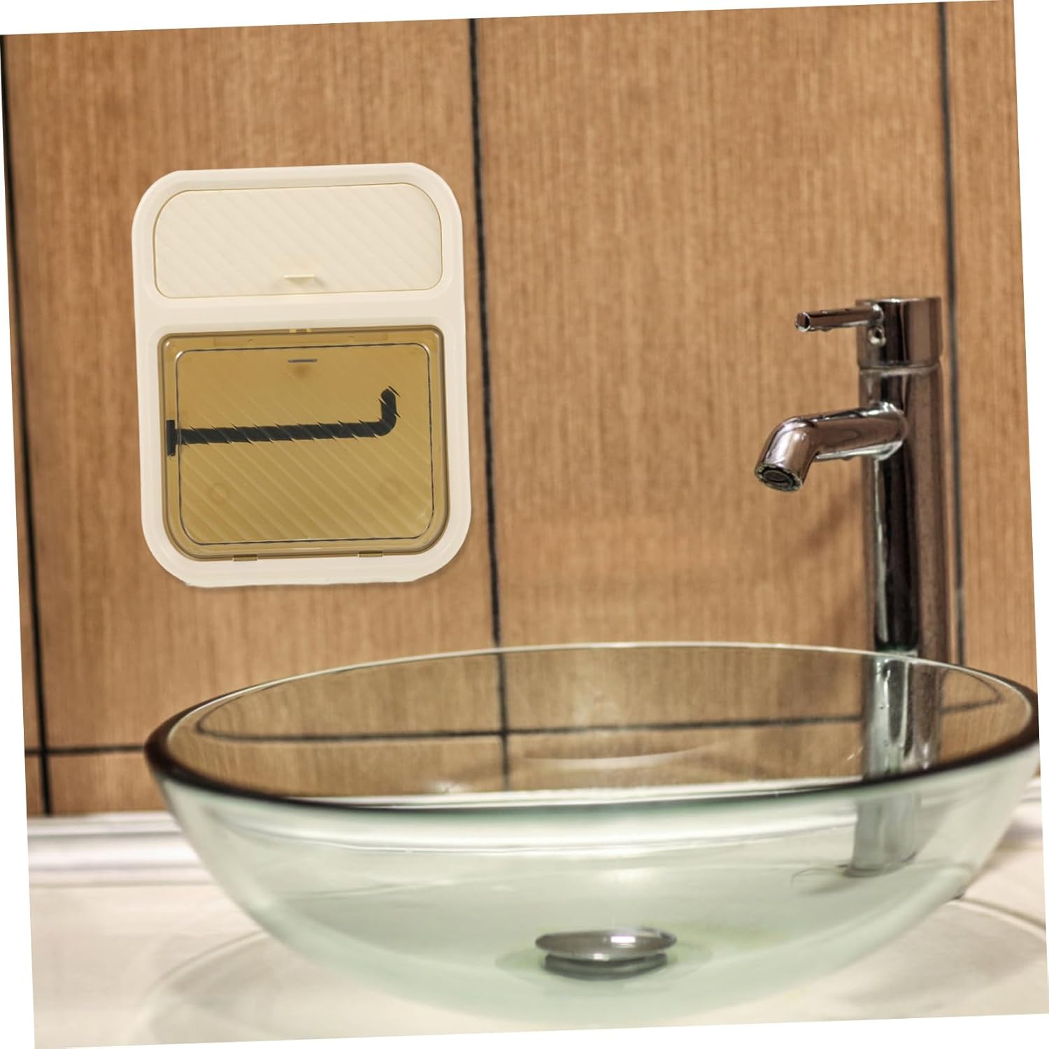 Dressoos Sturdy Waterproof Wall Hanging Tissue Napkin Holder