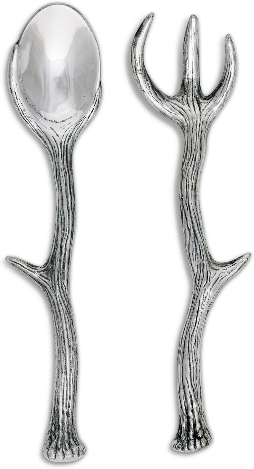 Arthur Court Designs Rustic Salad Servers Set