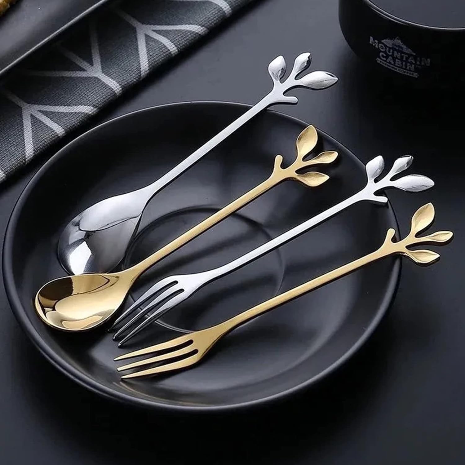 Auction-Winning Mini Forks for Appetizers Desserts 10PCS