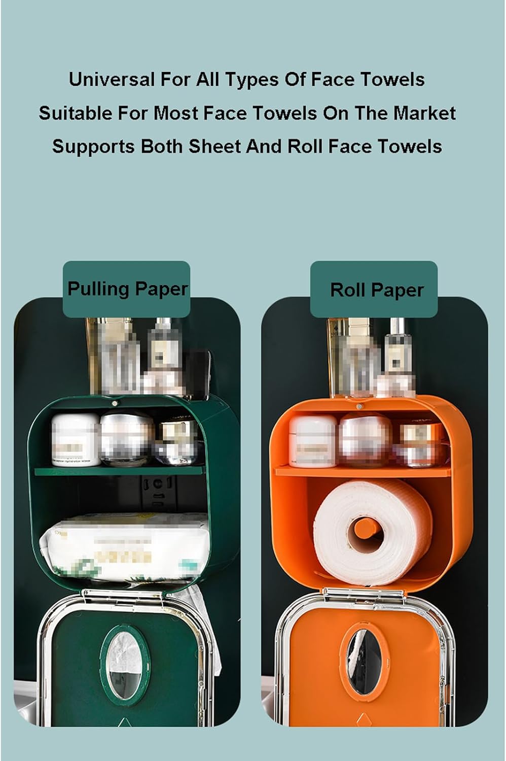 Wall-Mounted Toilet Paper Holder