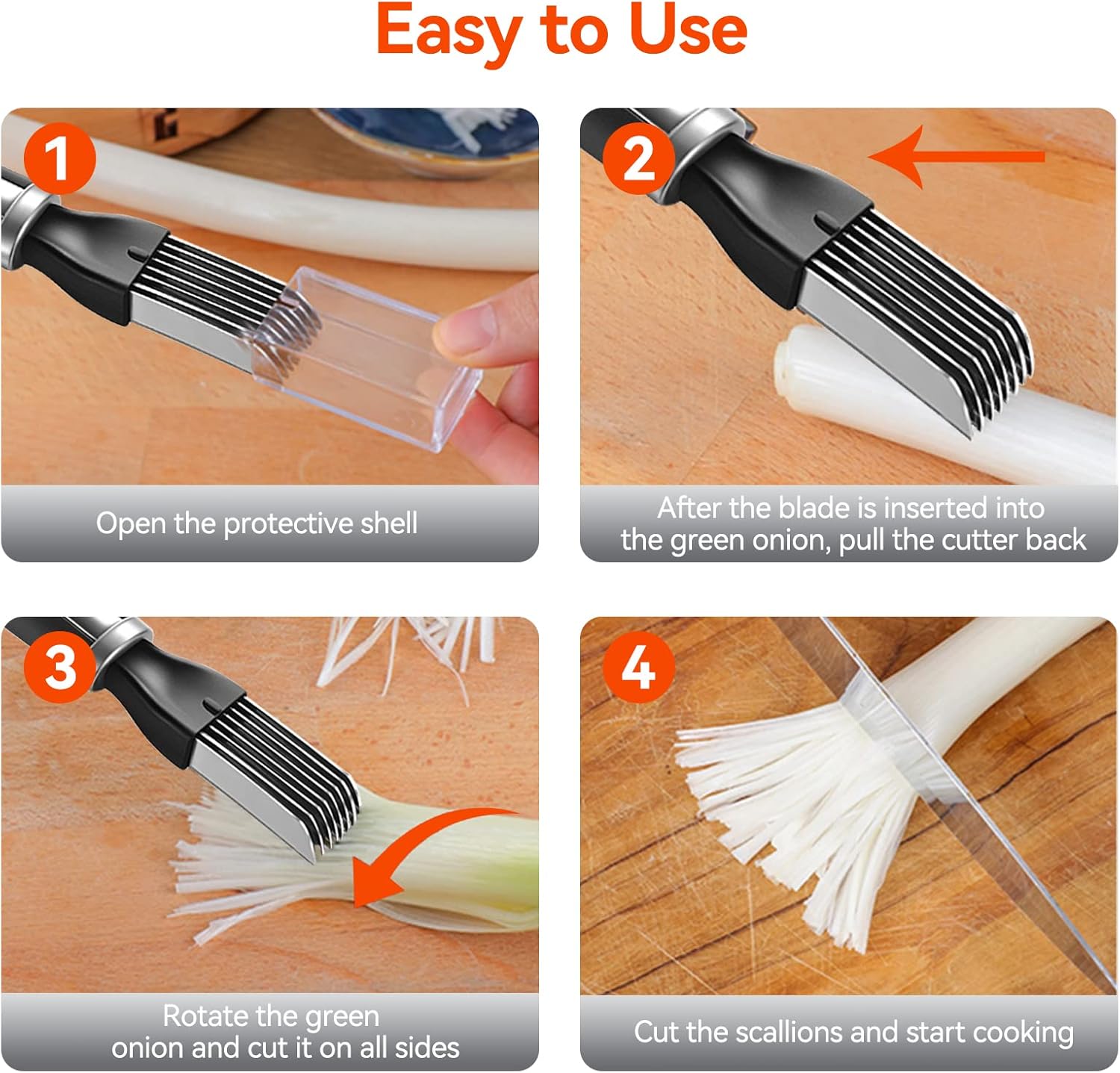 Fast Furious Green Onion Shredder