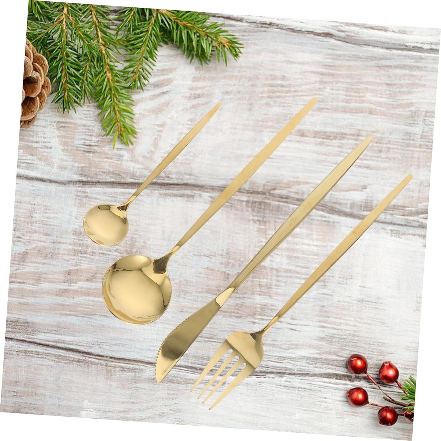 Luxury Gold Plated Dinnerware Set