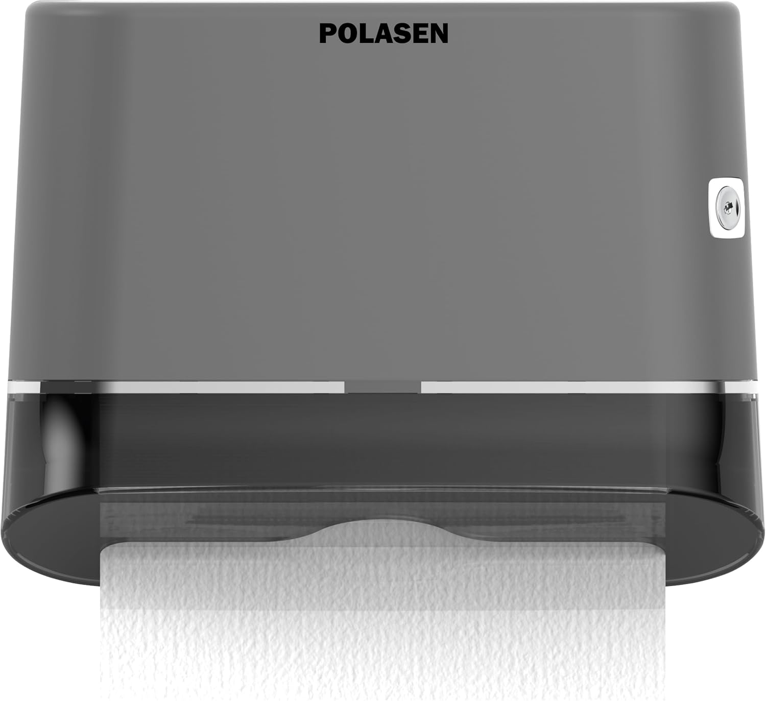 Compact Wall-Mount Dispenser for Z-Fold Paper Towels