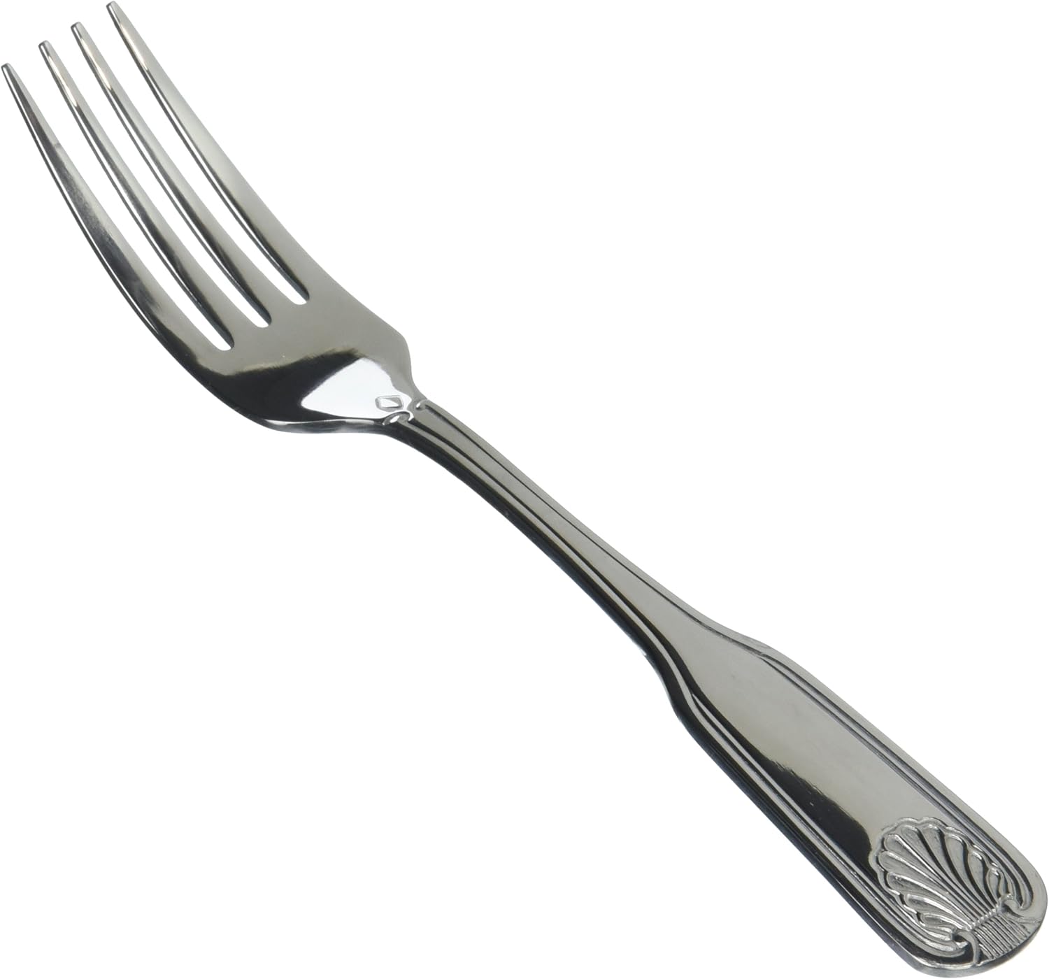 Winco Toulouse Dinner Fork Set 180 Extra Heavy Stainless Steel Silver