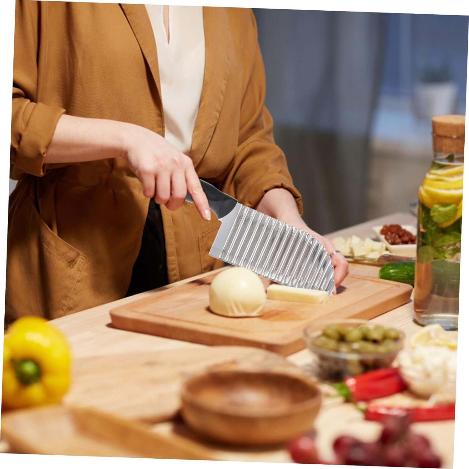 Potato ShredderCrusher Stainless Steel Ideal for Cooking Kitchen Uses