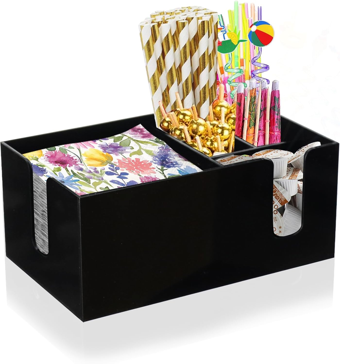 Bar Napkin Holder Straw Caddy