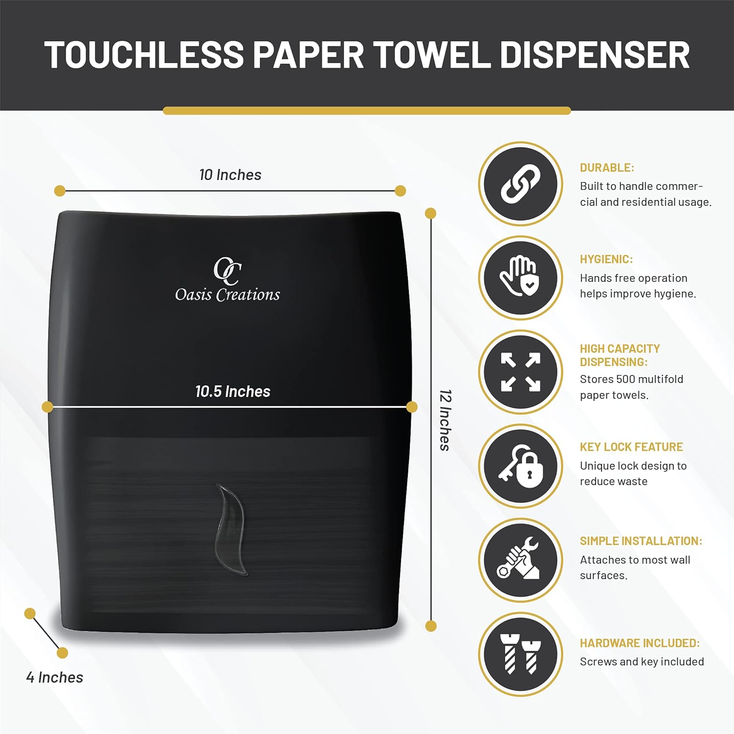 10-Pack Touchless Dispenser for Your Commercial Space