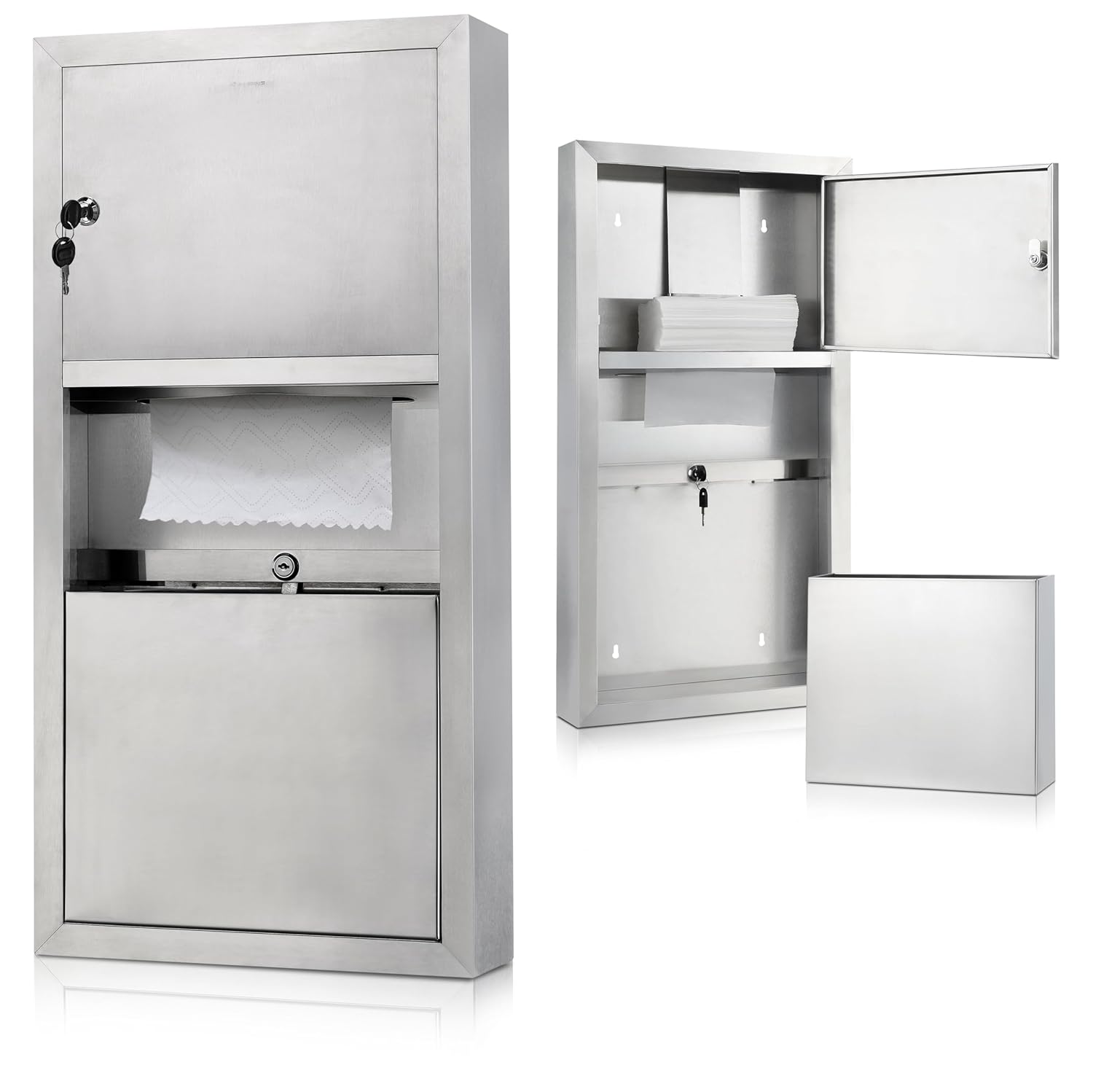Effortless Commercial Dispenser for Paper Towels