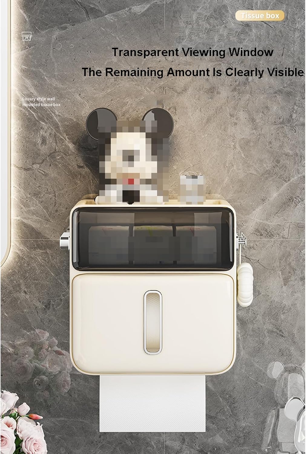 Commercial Paper Towel Dispenser with Drawer and Side Hooks 1