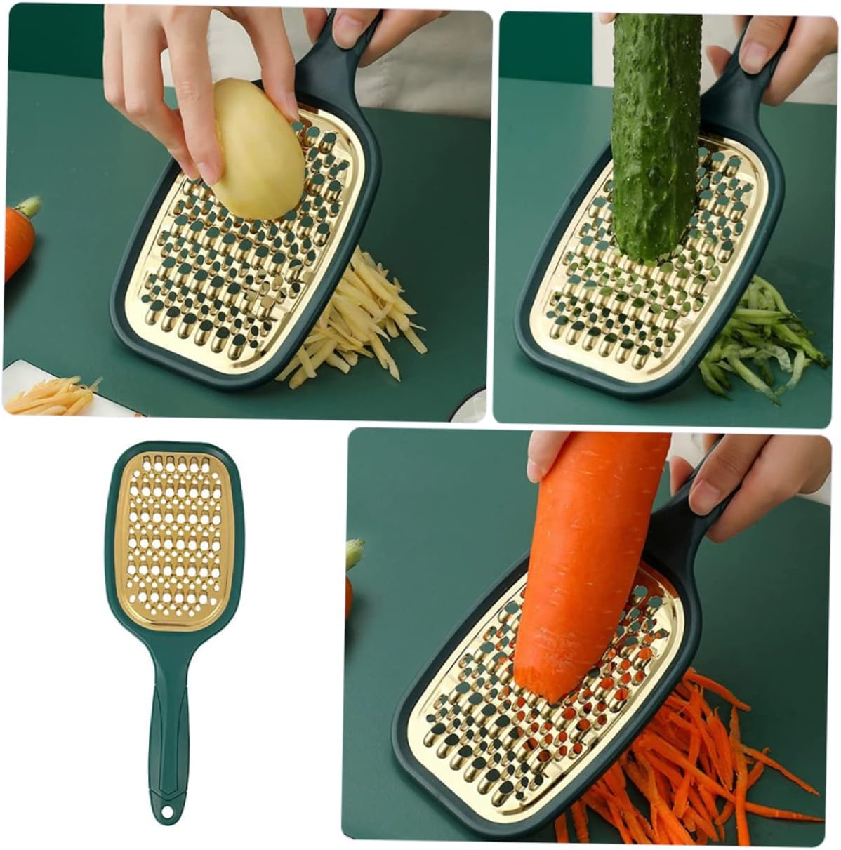 Zerodeko compact and durable vegetable grater Safe and easy to use