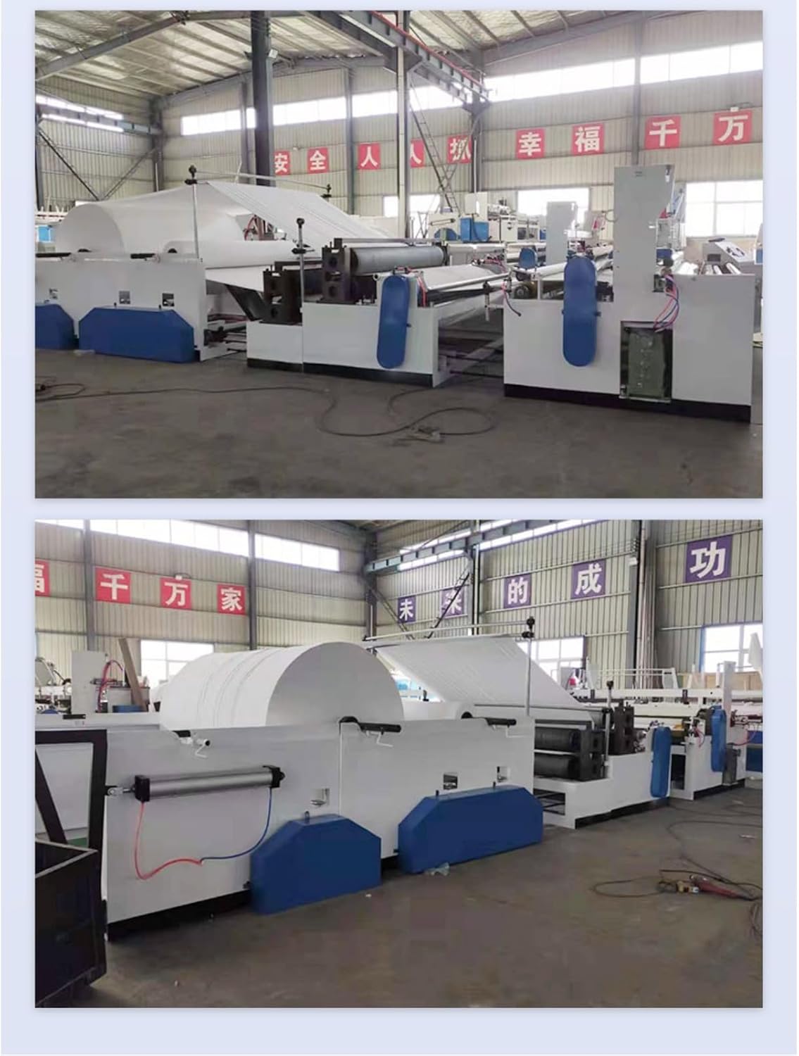 High-Speed Toilet Tissue Rewinding Machine with Custom Options