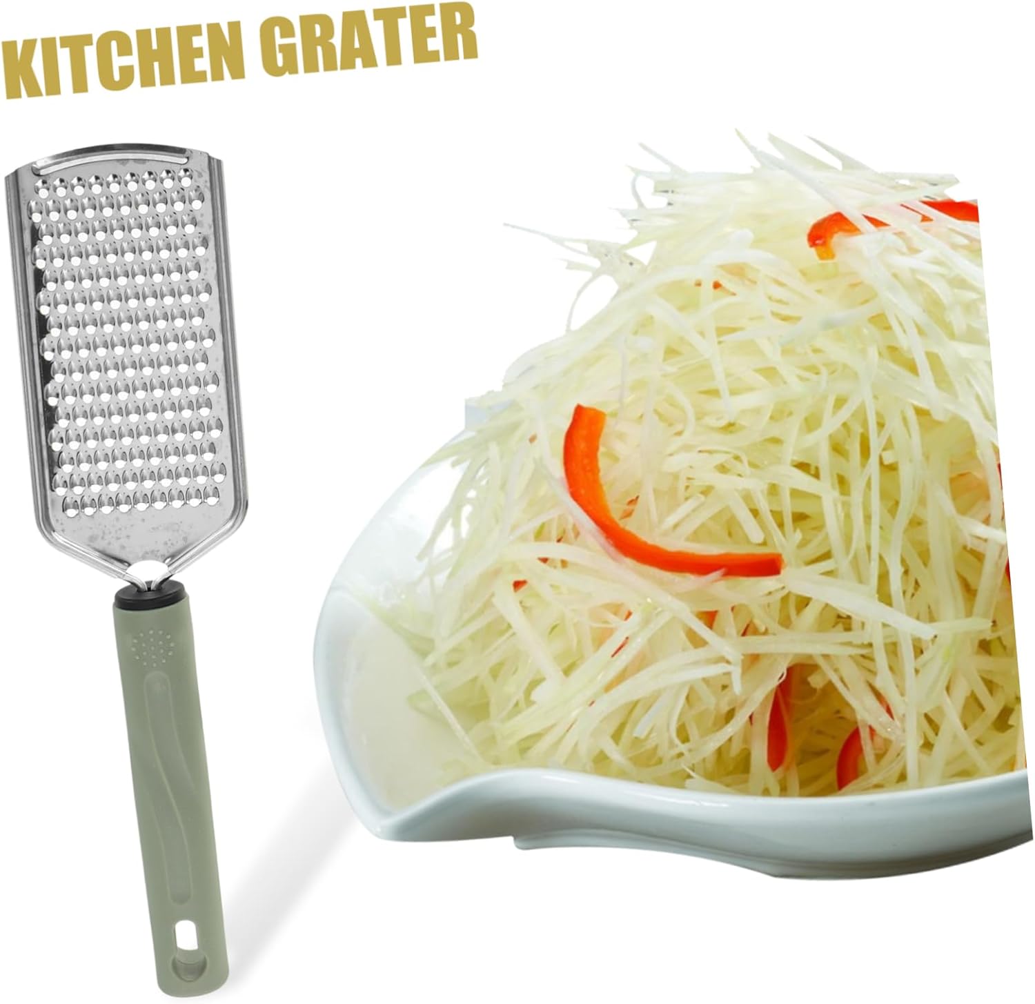 Top-Quality Chefs Choice Wakauto 3-Pack Cheese Grater Carrot Potato Shredder