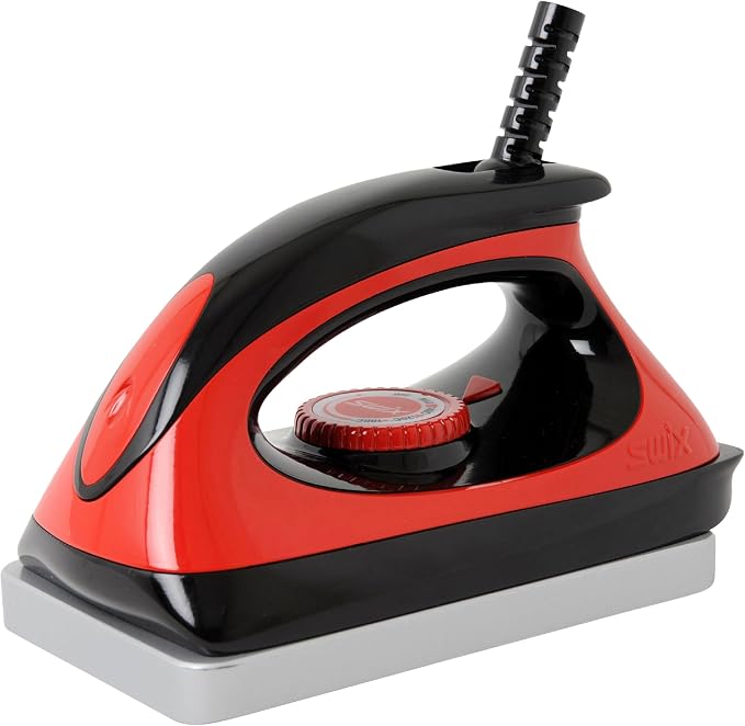 SWIX T77 Economy Waxing Iron for Alpine and Nordic Skis, Snowboard | 110V 1000 Watt Wax Iron with Temperature Adjustment