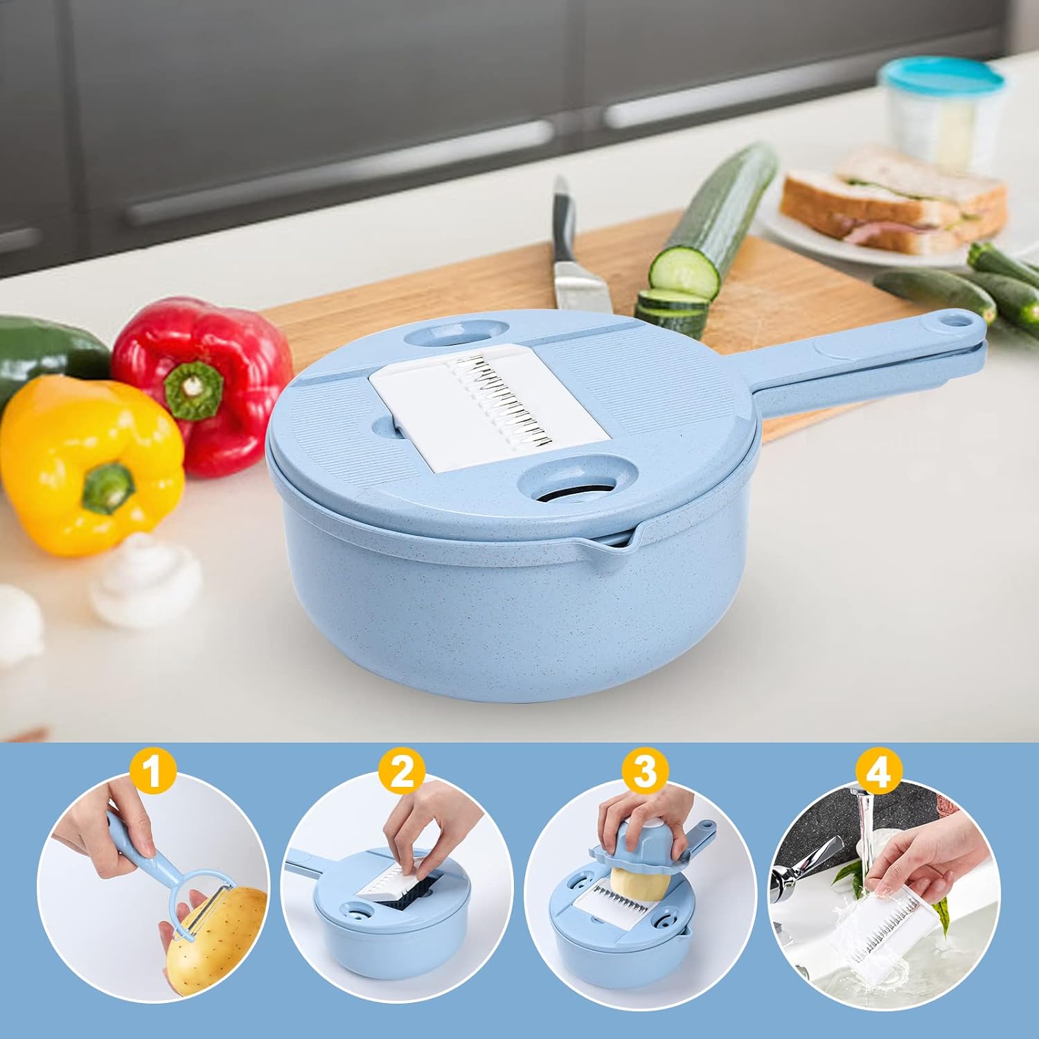 DGYJJZ Multi-Tool Kitchen Chopper