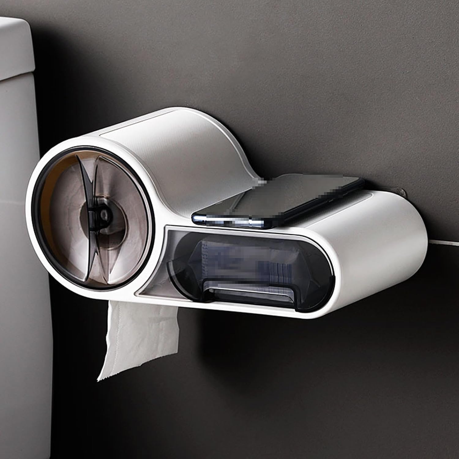 Space-Saving Wall-Mounted Commercial Towel Dispenser