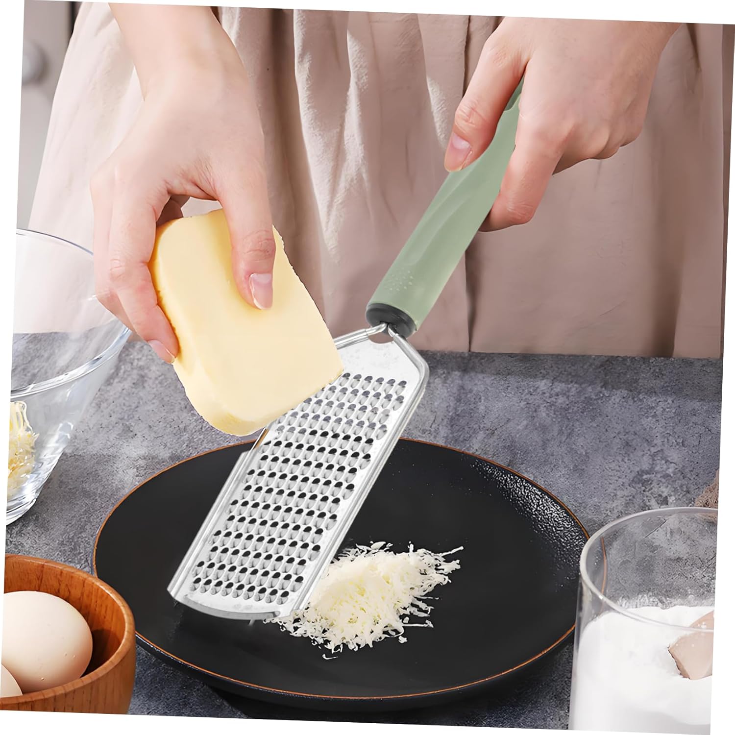 Happyyami Ergonomic Cheese Grater Set