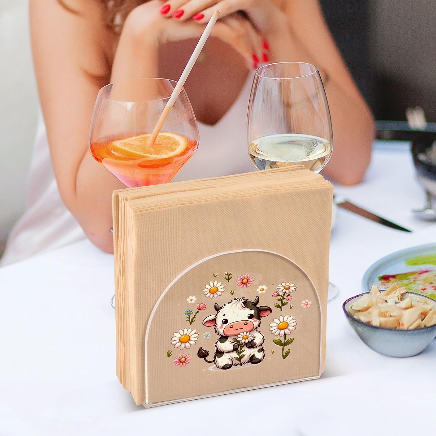 ALAZA - Cute Napkin Holder - Compact Functional