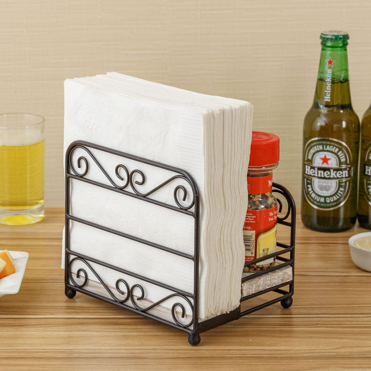 Cozy 2-in-1 Napkin Condiment Caddy