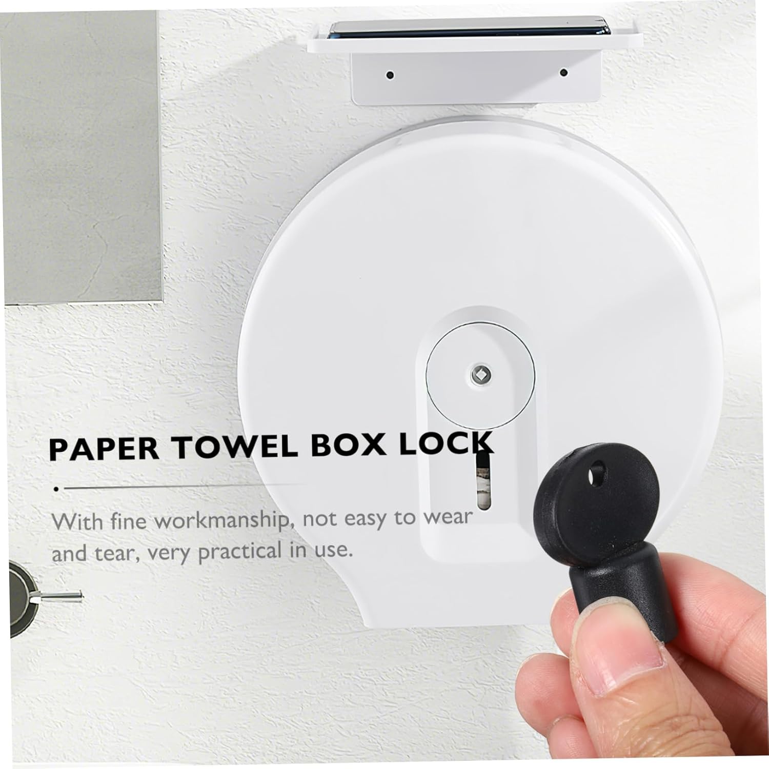 Elegant Plastic Dispenser Key Set for Commercial Use