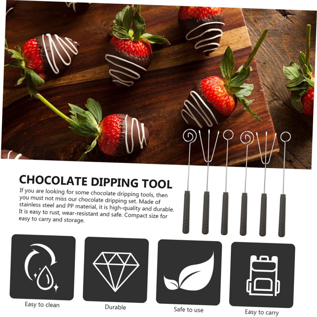 Stainless Steel Fondue Fork Set