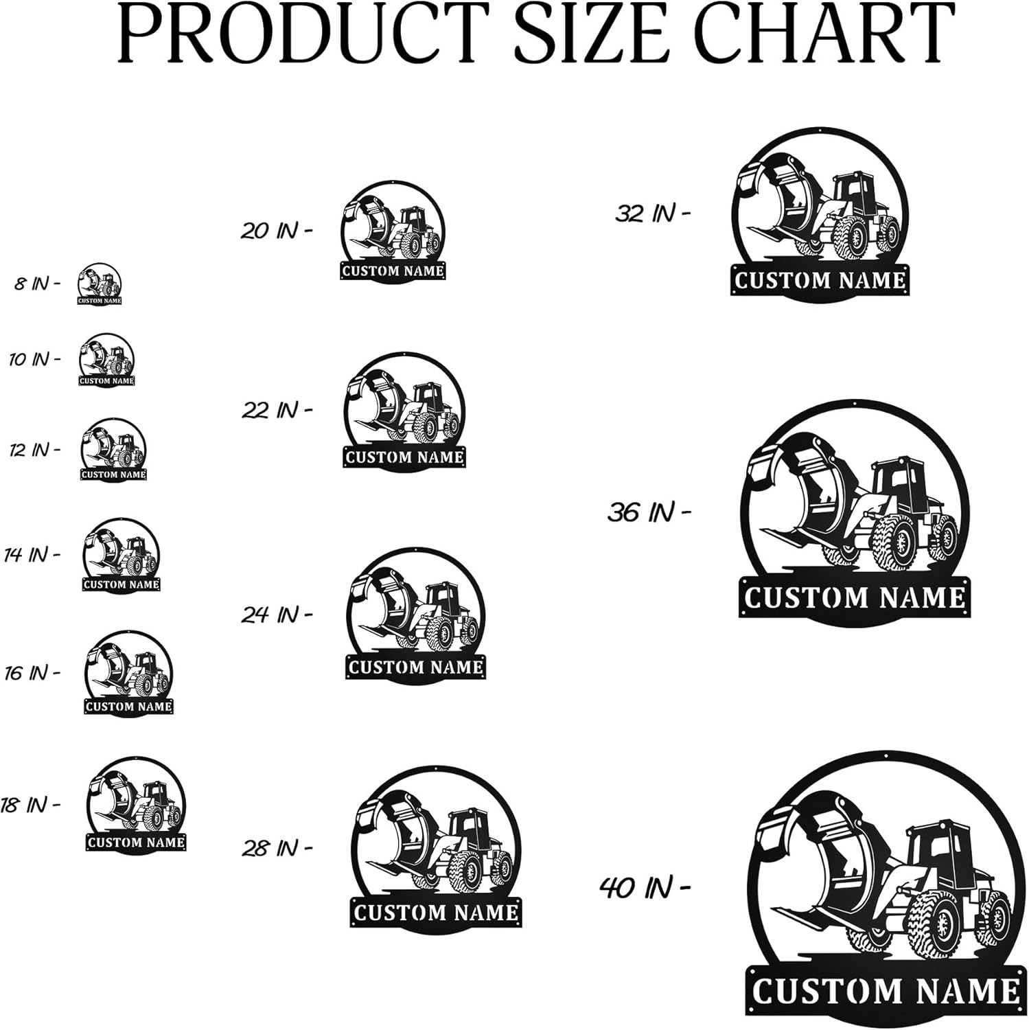 Personalized Metal Wall Art with LED Lighting