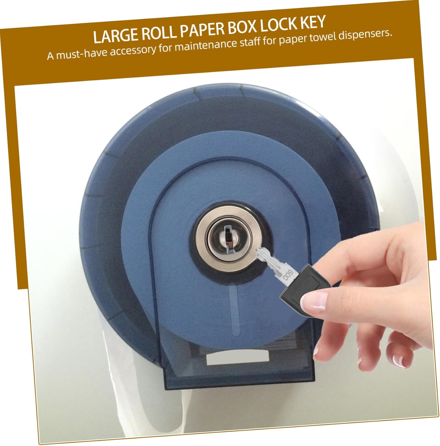 Stainless Steel Key for Commercial Dispenser