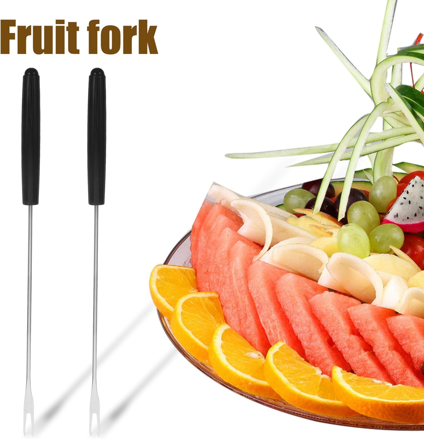 Zerodeko Elegant 6-piece Fondue Fork Set