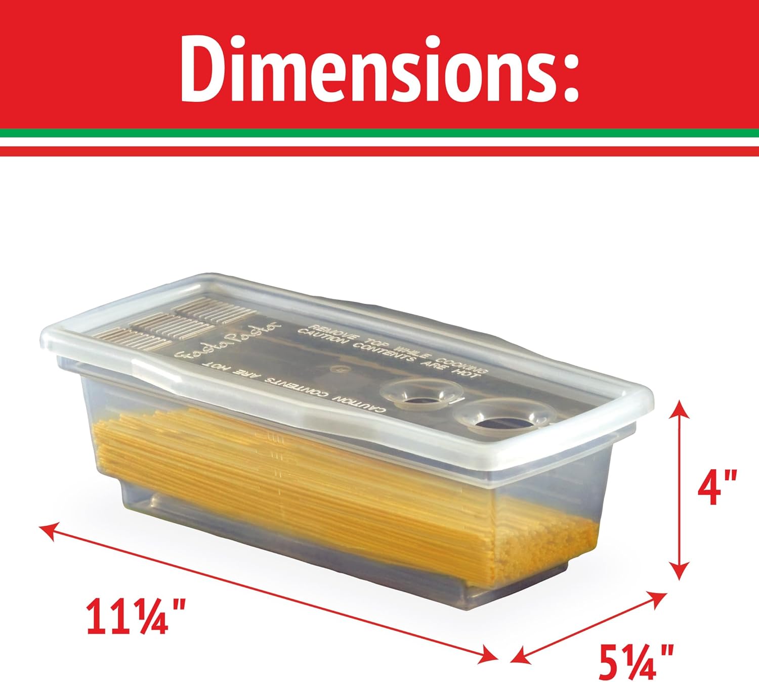 Fasta Pasta Microwave Cooker with Lid and Strainer 1