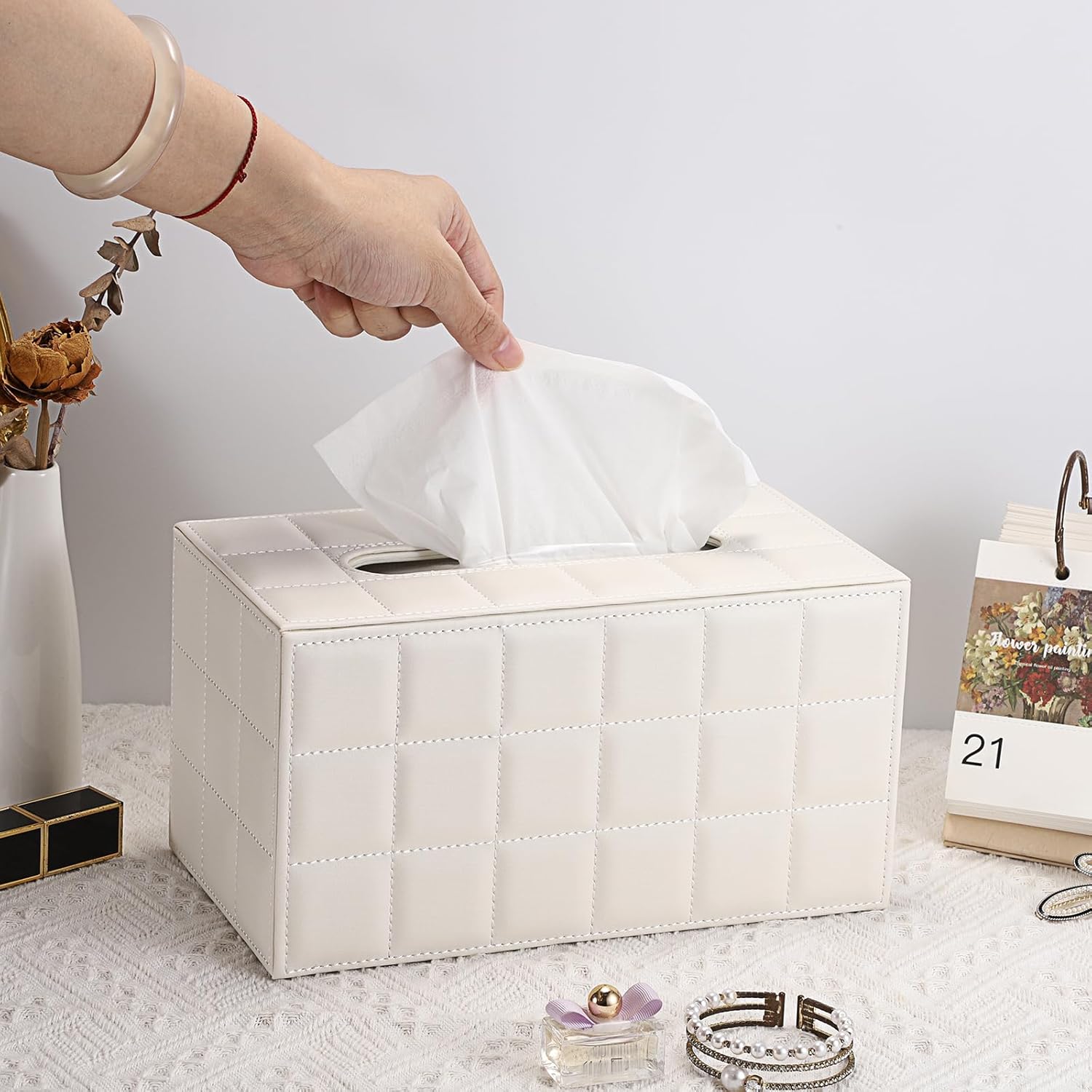 Sturdy Magnetic Tissue Box Cover