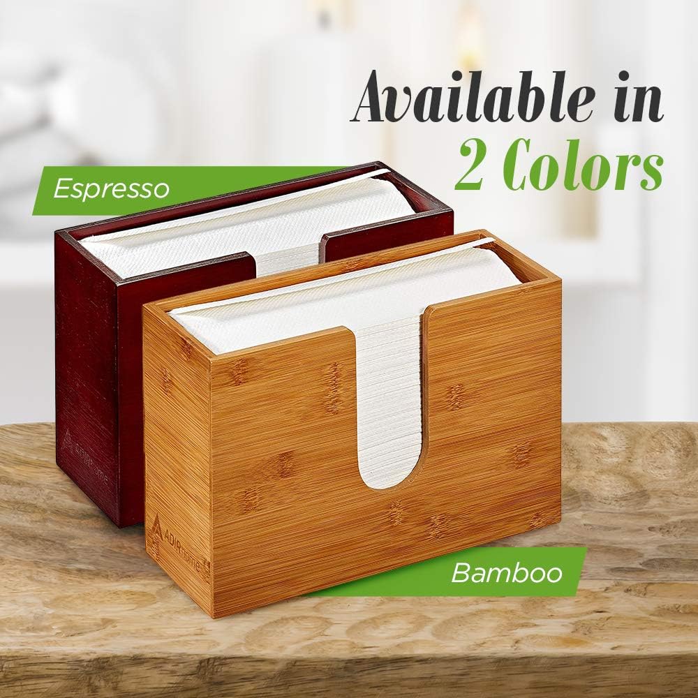 Bamboo Promise Dispenser - Wall or Counter Mount - 48 x 116 x 78