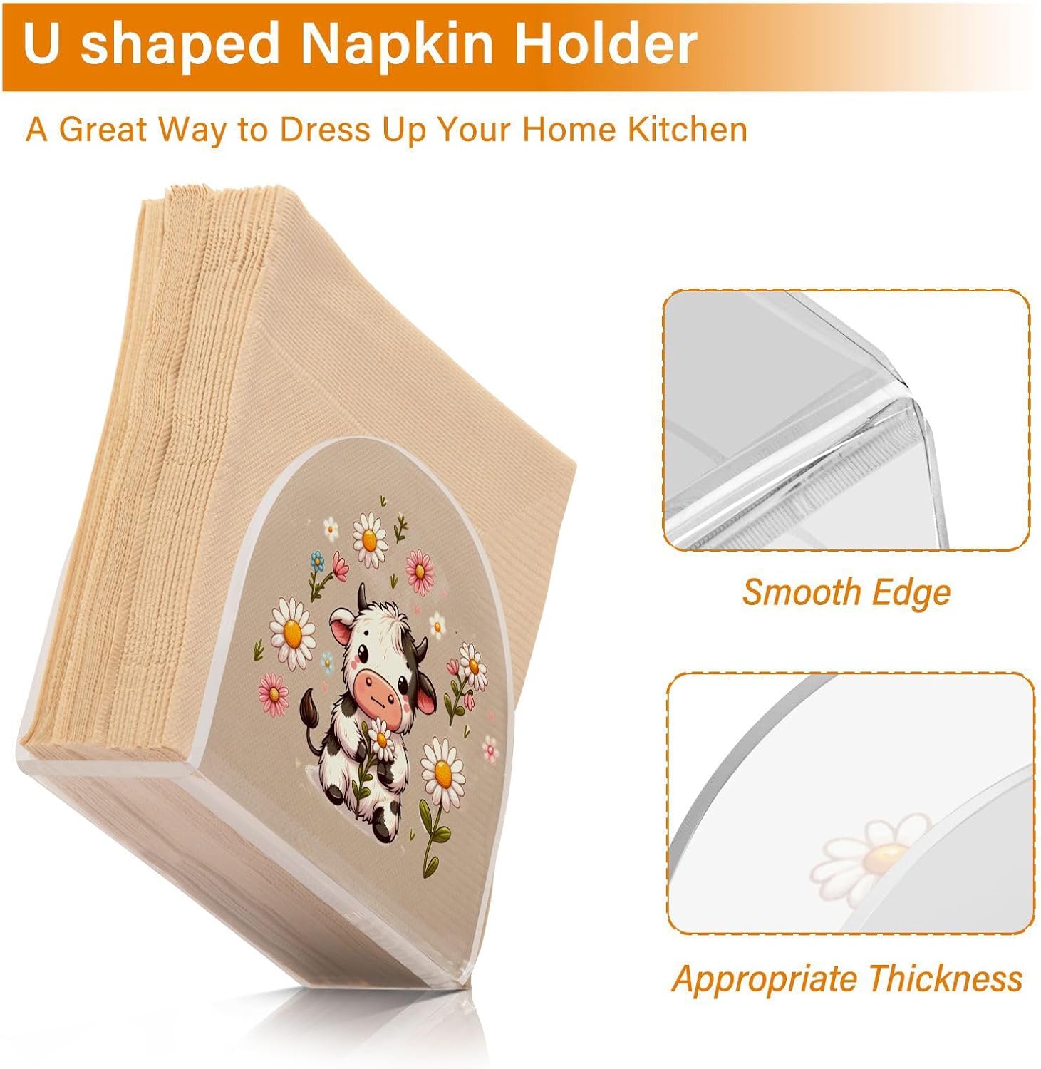 ALAZA - Cute Napkin Holder - Compact Functional