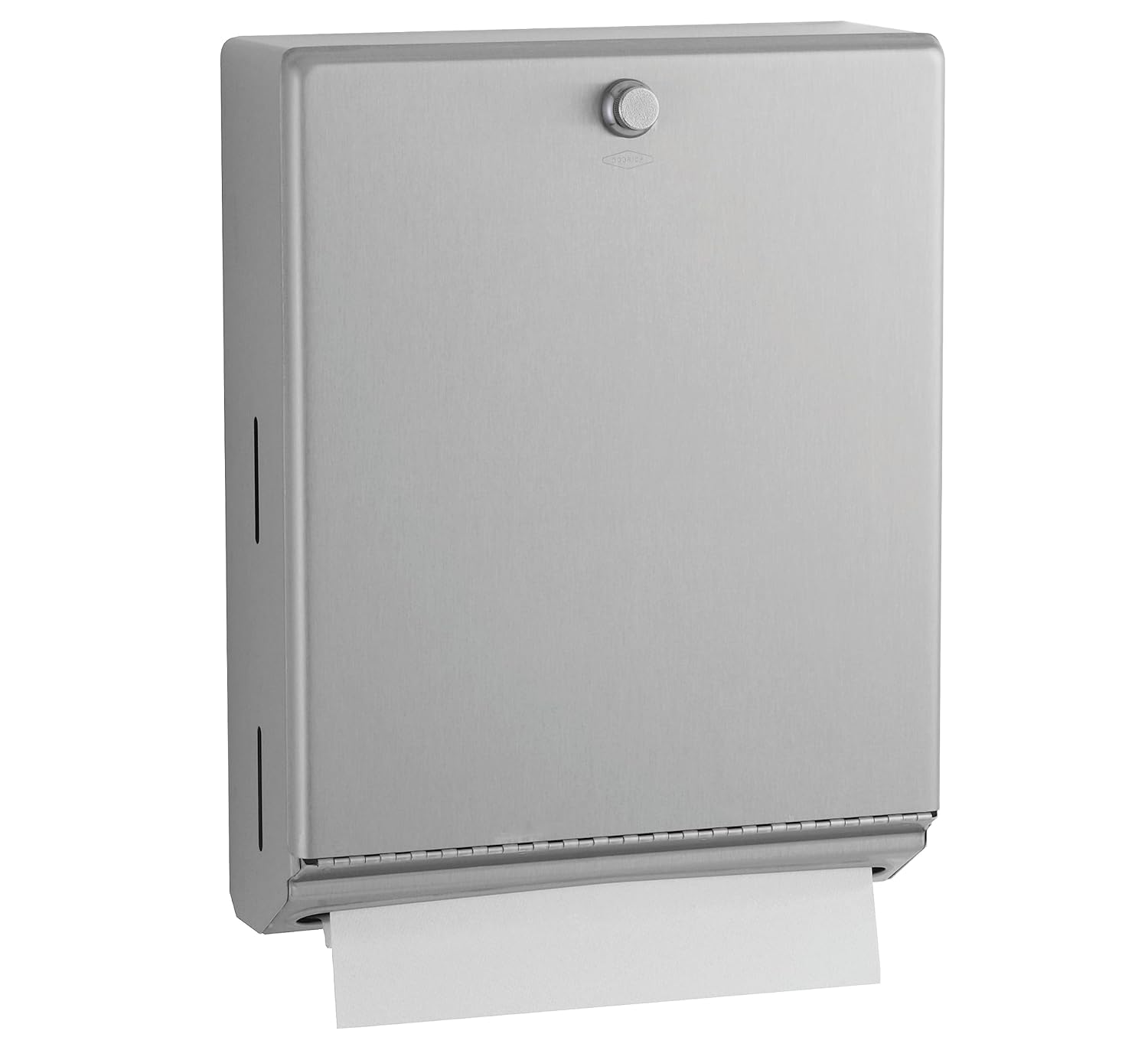 Bobrick 400 C-Fold Towel Dispenser with 1 Gallon Napkin Bin