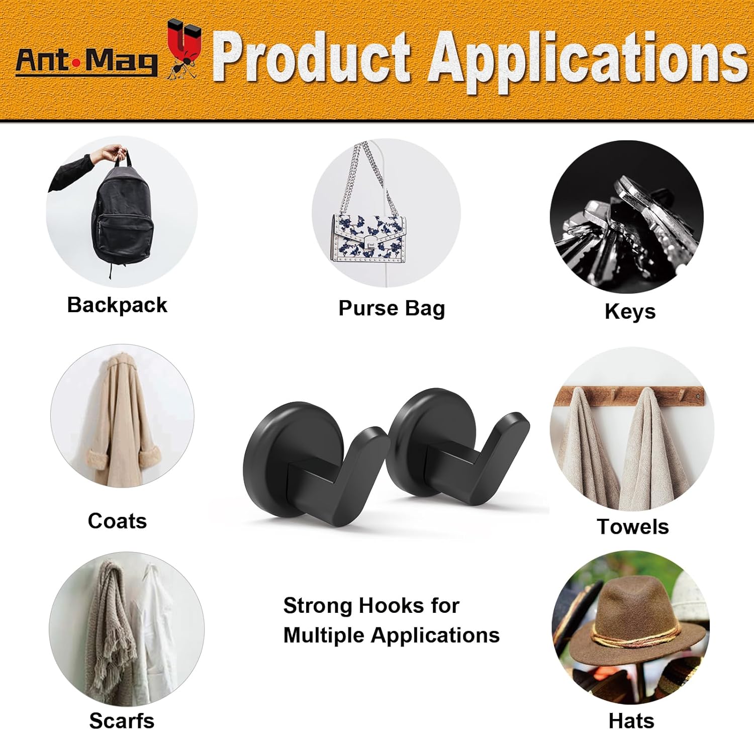 Safe Strong Magnetic Hooks for Ending