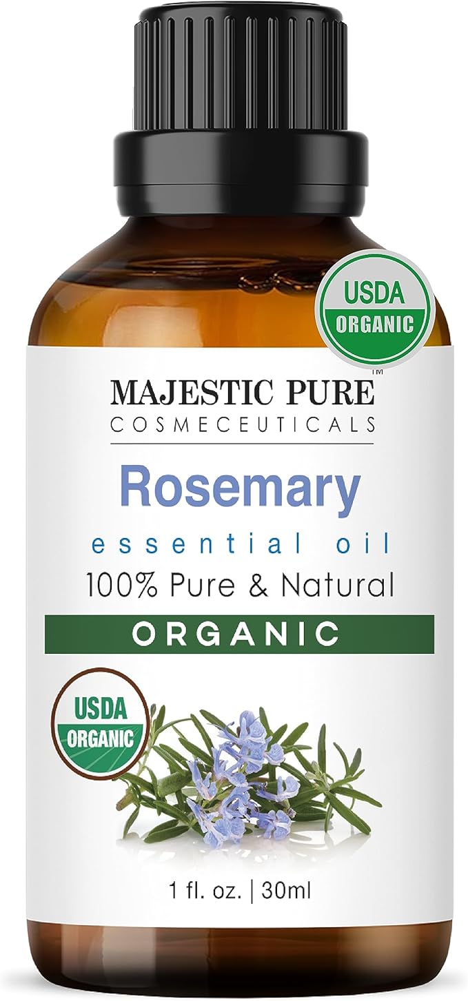 Photo of Majestic Pure Organic Rosemary Essential Oil