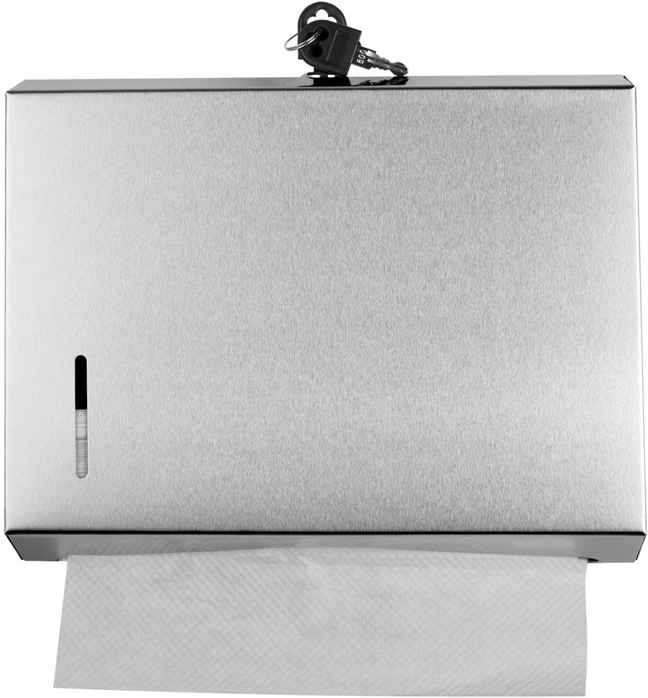 Gorlary Stainless Steel Wall Mount Paper Towel Dispenser