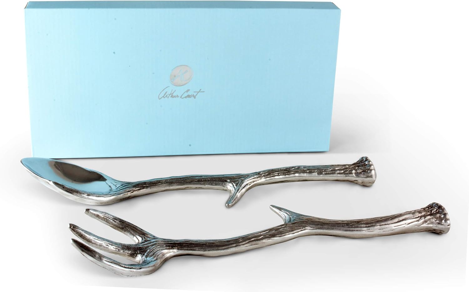 Arthur Court Designs Rustic Salad Servers Set