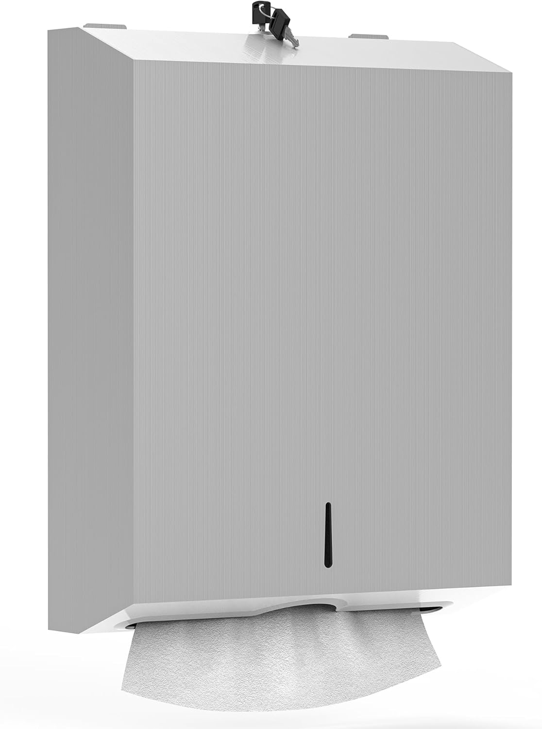 TOBEFORT Commercial Wall Mount Paper Towel Dispenser Large Capacity Rust-Proof