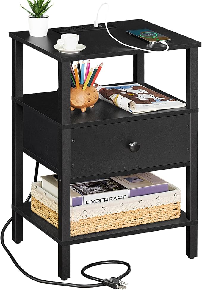 10 Best Small Bedside Tables With Drawers on Amazon